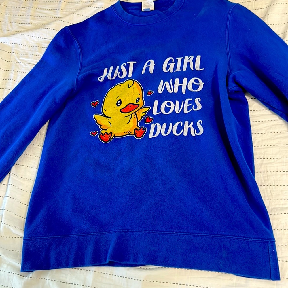 Duck sweatshirt